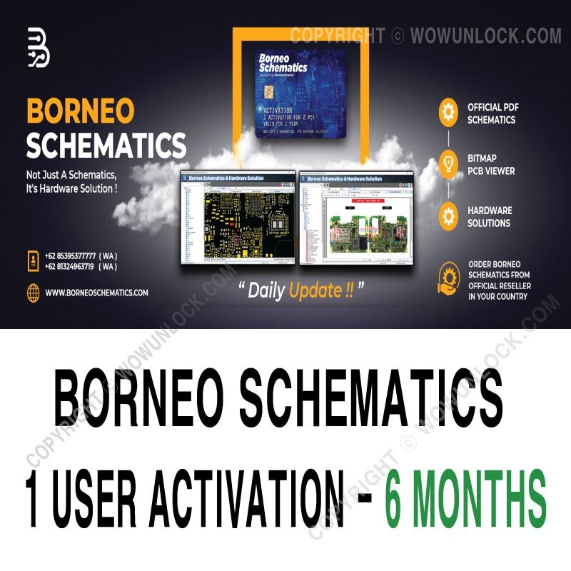 Borneo Schematics Activation - Single User (6 Months)