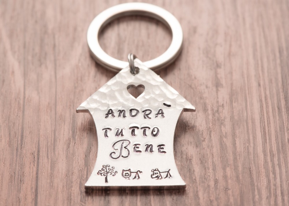 custom auspicious new home gift