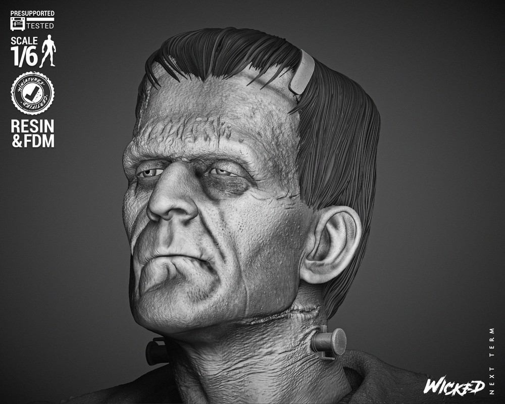 Frankenstein model kit unassembled unpainted see Description