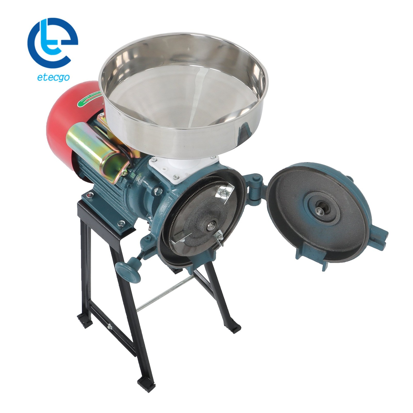 Heavy Duty Electric Grain Mill 3000W 110V Mill Grinder For Corn Wheat Feed Flour