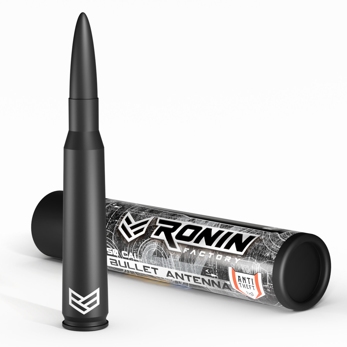 RONIN FACTORY 50 CAL BULLET ANTENNA CHEVY SILVERADO ANTI-THEFT