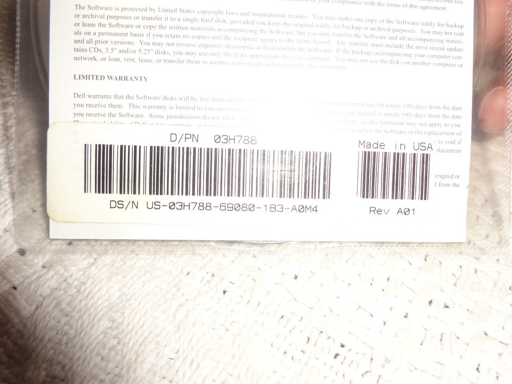 Dell application for installing/reinstalling roxio easy cd creator 5.1 basic