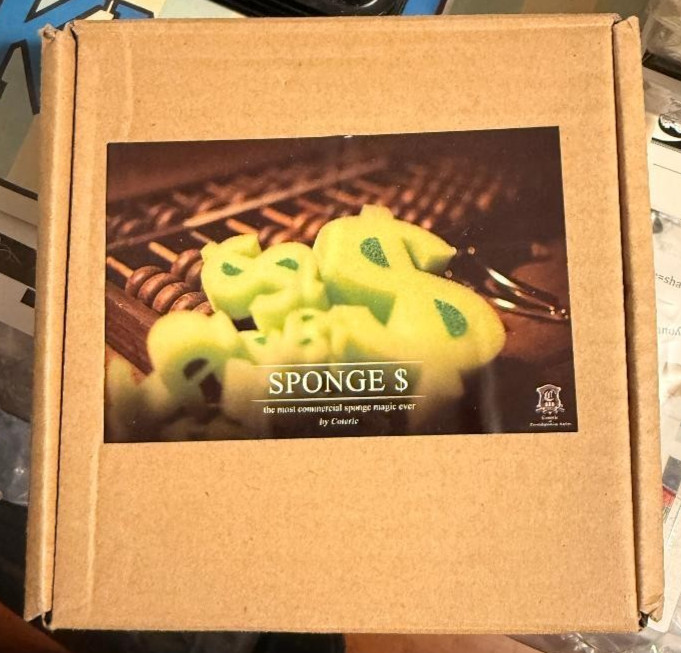 Sponge Money Sign RARE ONLY 1