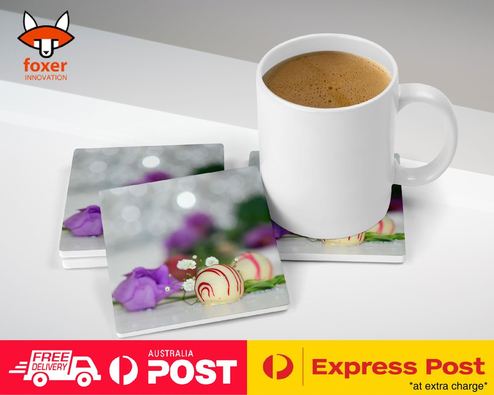 COASTER COFFEE DRINKING MAT|CUTE FUN CHOCOLATE POP CANDY