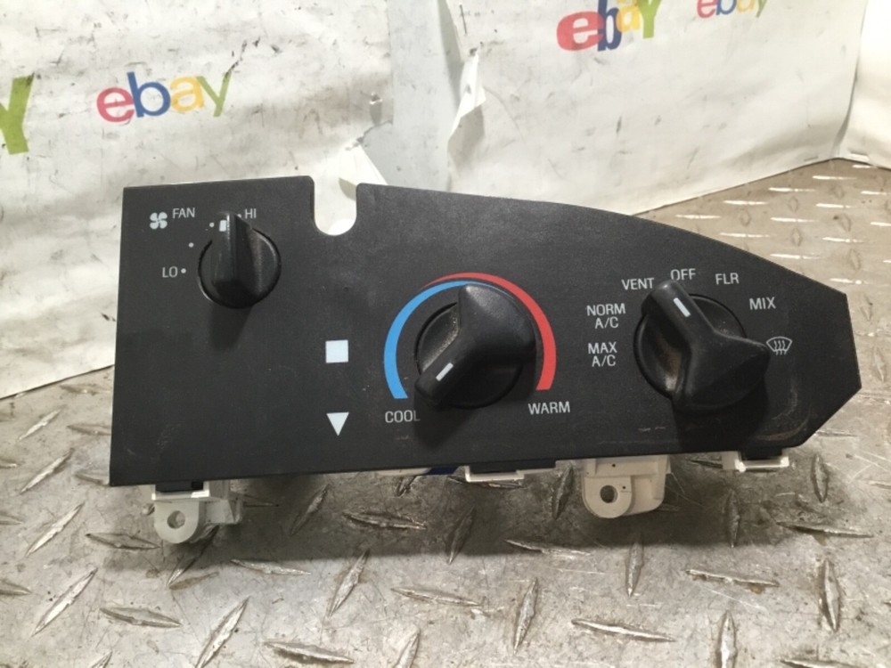 12 FORD VAN 3500 SUPER DUTY TEMPERATURE AC CLIMATE CONTROL PANEL