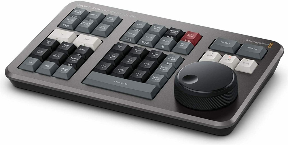 Blackmagic Design DaVinci Resolve Speed Editor Software not included
