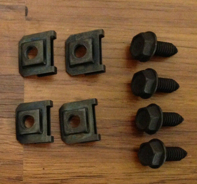 Shock Mounting Hardware OE Type J Nuts Camaro Nova Firebird 8-pc kit correct nut