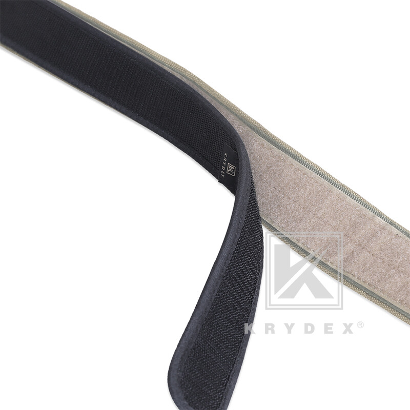 KRYDEX 1.5inch Hook Liner Inner Belt Tactical EDC Waist Duty Belt Nylon Black