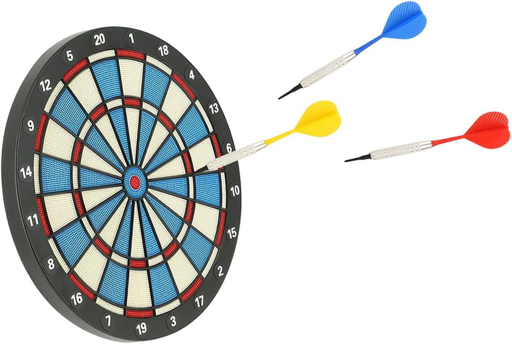 Soft Dart, 12 Pcs Dart with Plastic Soft Tip Points for Dartboard