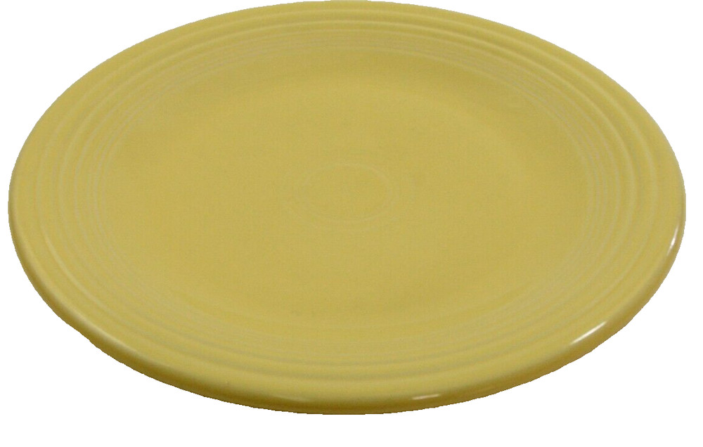 FiestaWare Homer Laughlin Yellow 10.5" Dinner Plate