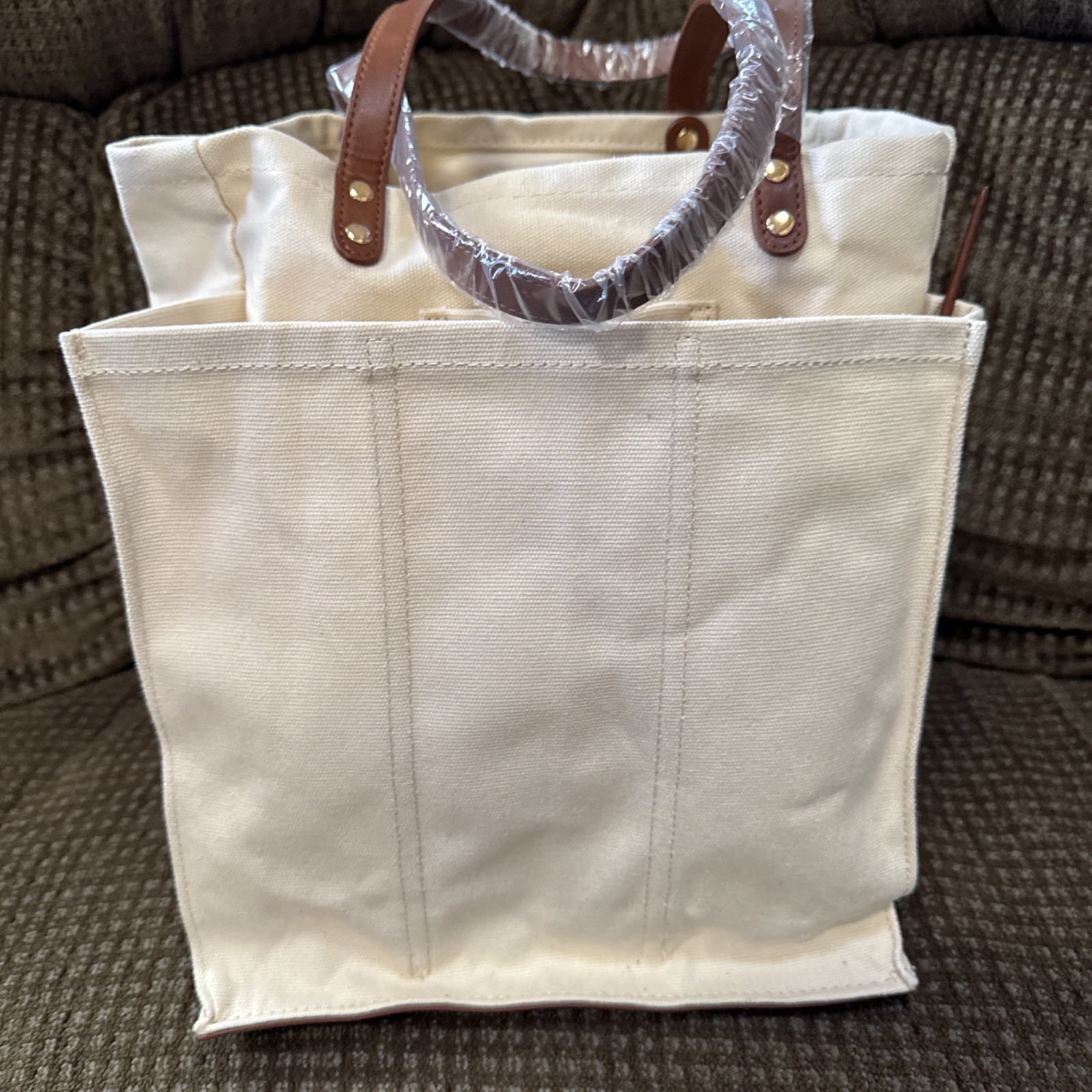 NWT CapaBunga Farmer's Market Tote Shopping Bags with Handles - 7 Pockets