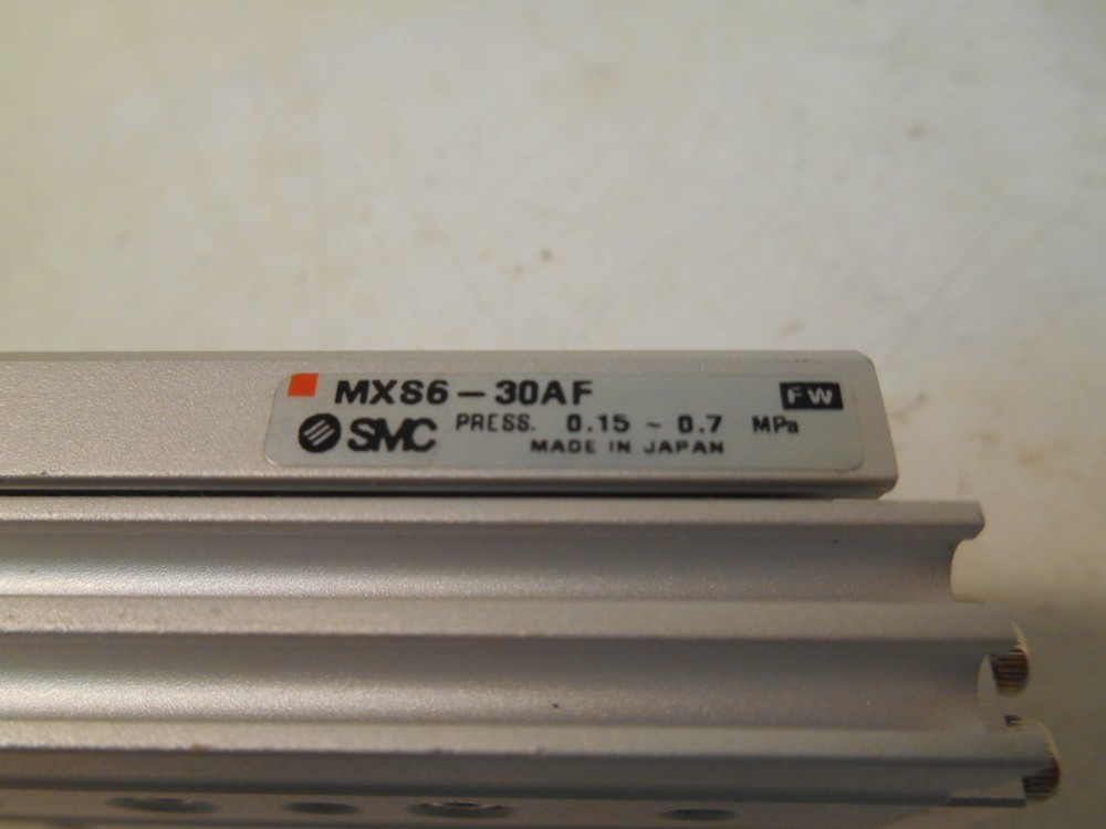 New SMC MXS6-30AF Pneumatic Linear Slide