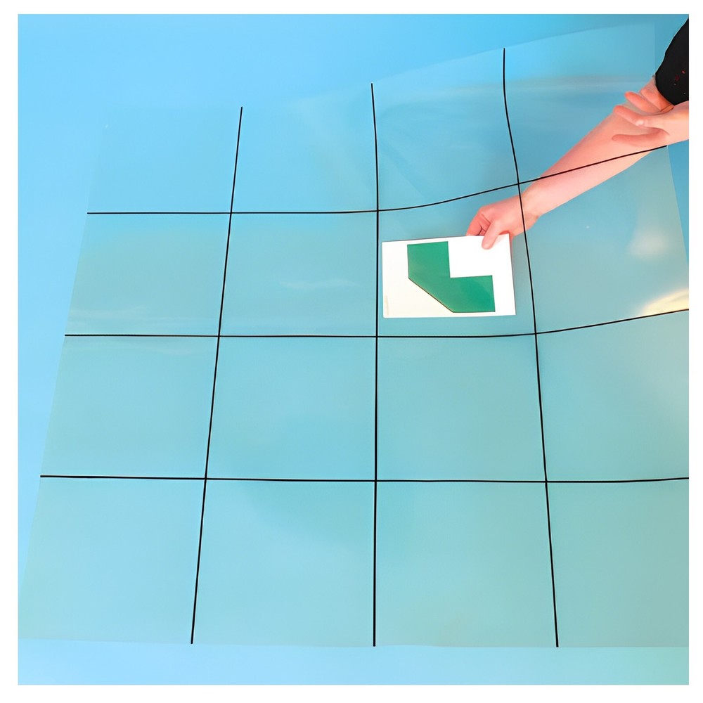 TTS Transparent Grid Mat for Bee-Bot and Blue-bot for kids - Without Pockets