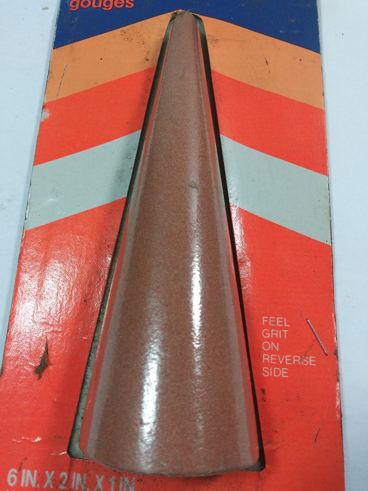 NORTON, FS-76, GOUGE SHARPENING STONE, FOR CURVED EDGEWOOD GOUGES, 87305-9