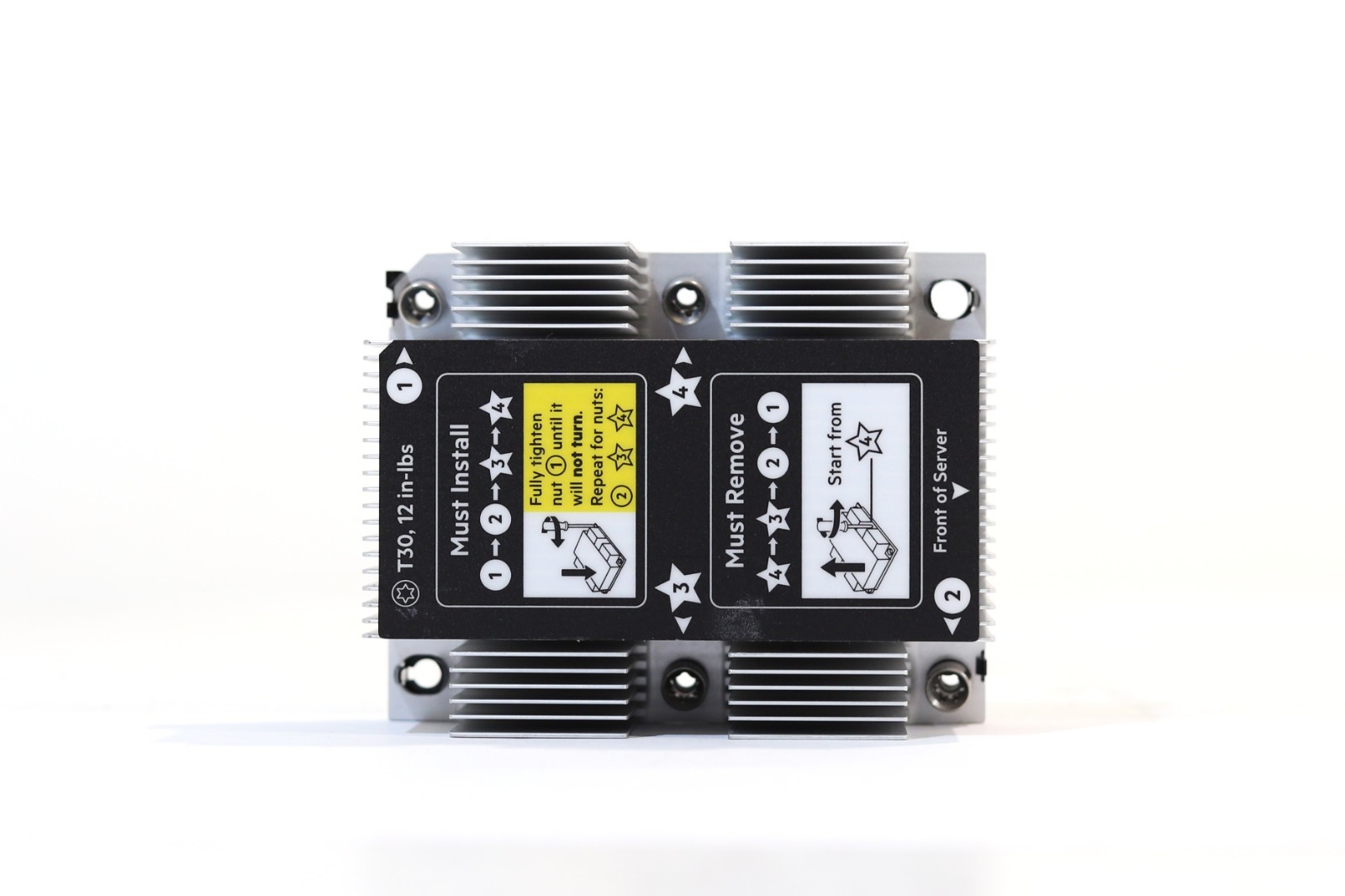 HP ProLiant DL380 Gen10 Server CPU Cooling Heatsink P/N: 875070-001 Tested