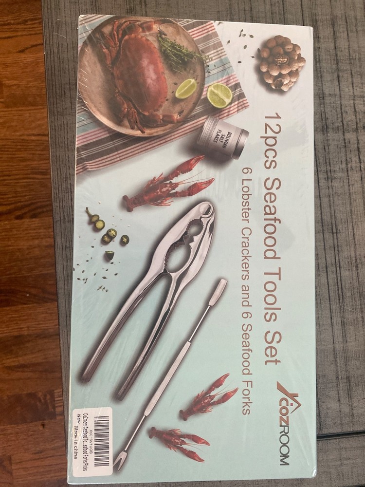 12 piece seafood tool set never opened