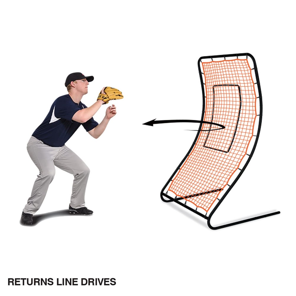 Champro Infinity Pitchback Screen Rebound Net for Baseball/Softball Training, 54