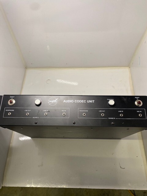 Audio Console Audio Codec Unit mfg Johnson Space Center
