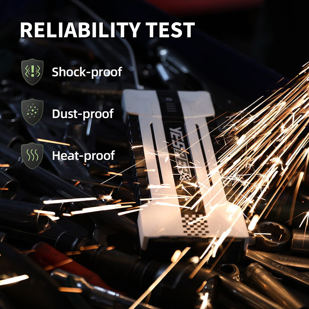 YESPER 4120A Car Jump Starter Booster Jumper Pack Power Bank Battery Charger US