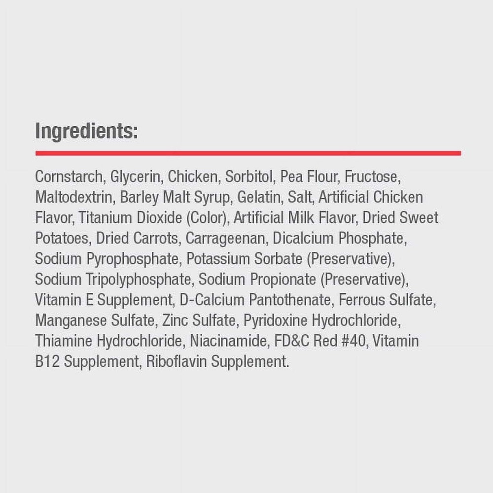 Chicken Flavored Rawhide-Free Dog Chews, Small, 22 oz. (12 Count)