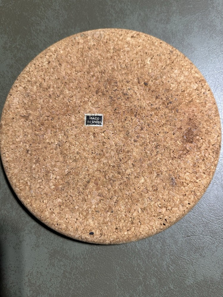 Cork Trivet / Hot Pad Made In Spain
