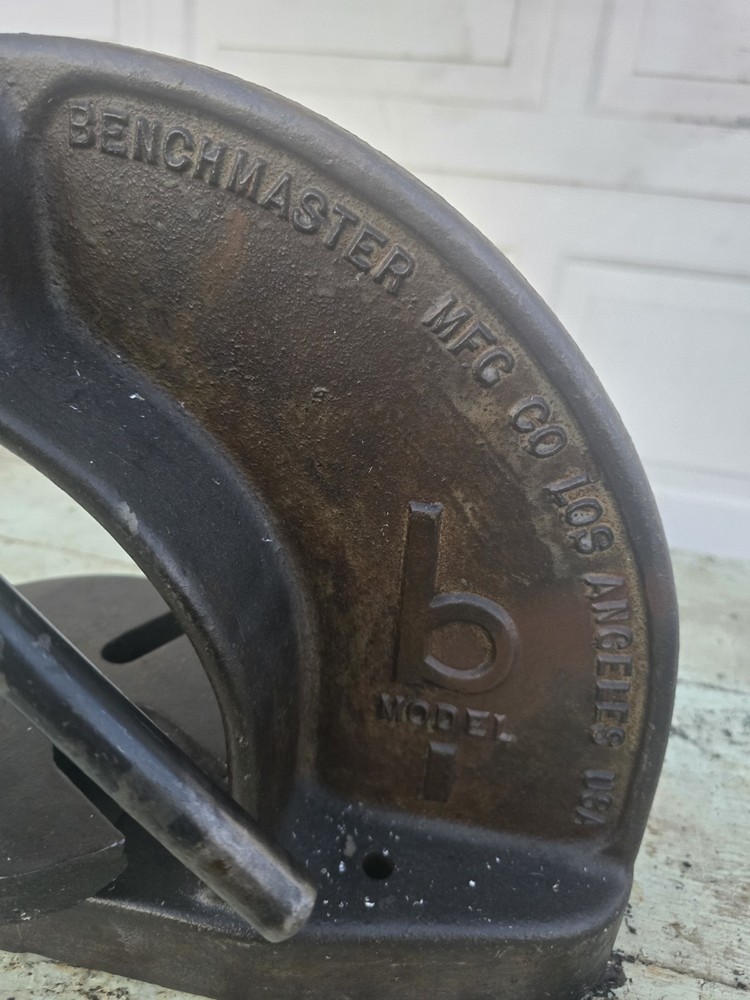 Rare Benchmaster Arbor Press