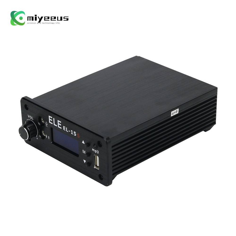EL-15S FM Broadcast Tx Timing Wireless Broadcasting 0.1-7W w/ Antenna my23