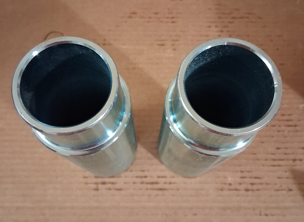 Two 6" Stack Adapters Fit For 2 Post Car Lift With 60mm Challenger Two Post...