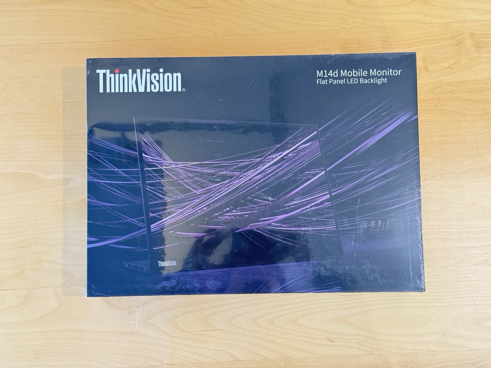 Lenovo ThinkVision M14d 14" Class LED Monitor - 16:10 - Raven Black