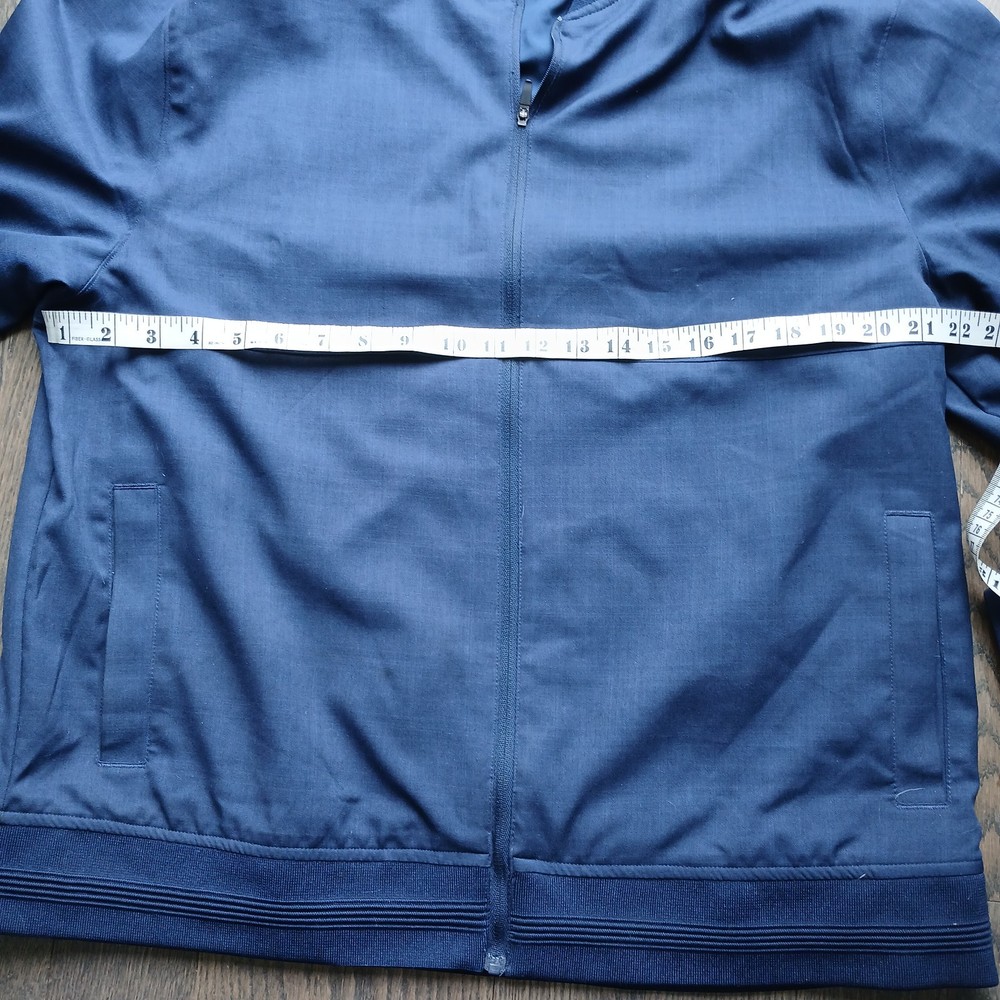 GREG NORMAN blue Golf Jacket Zipup Large Never Worn