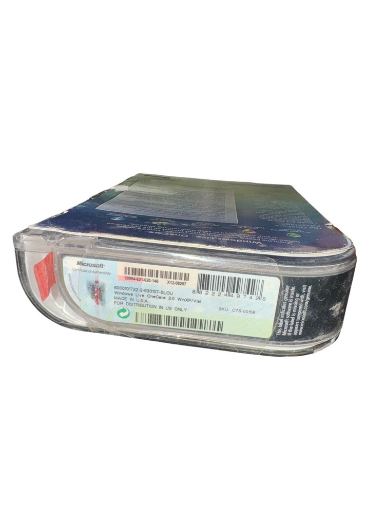 Microsoft XP + Vista 32-Bit PC + Windows Live One Care