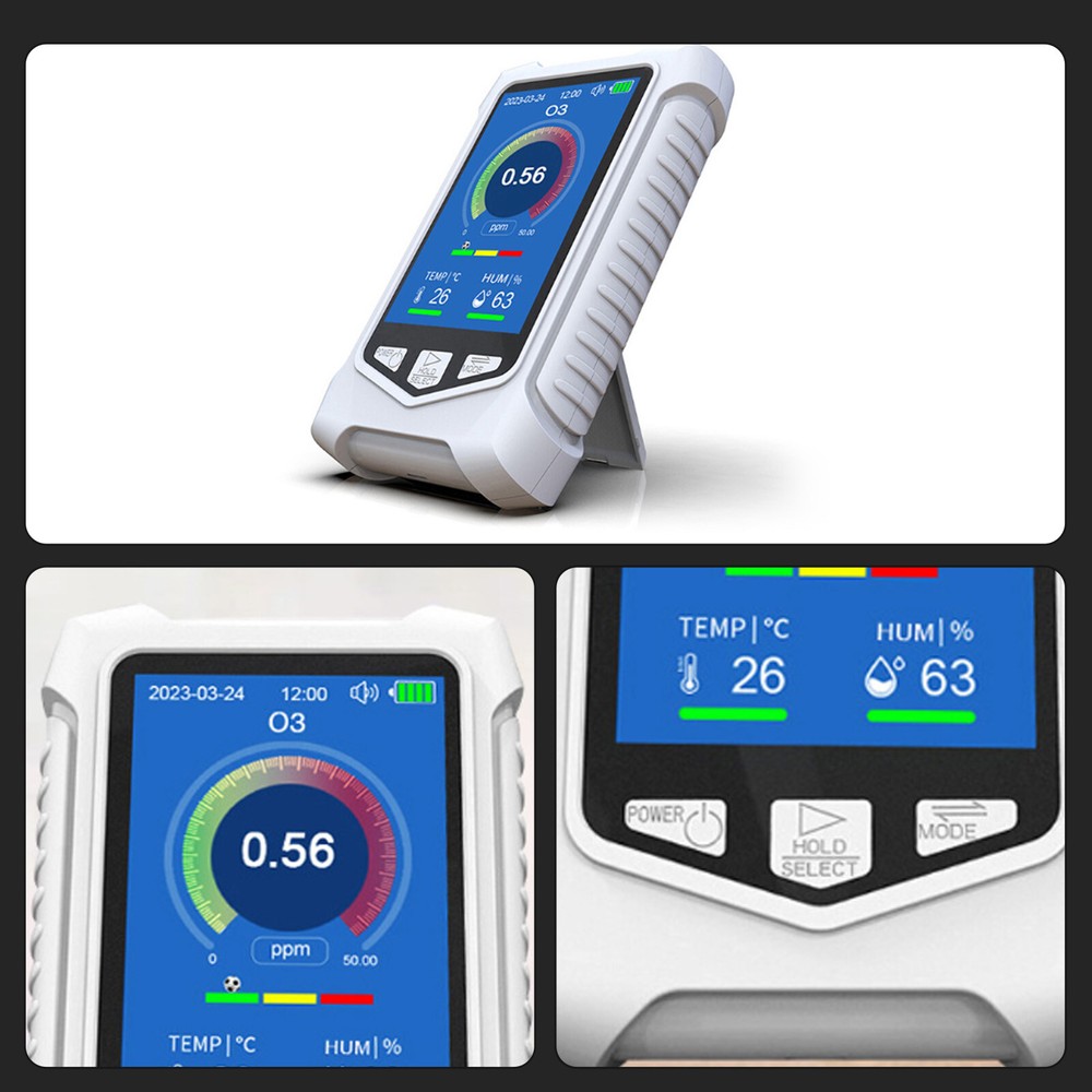 3.5” Smart Sensor Ozone Meter TFT LCD O3 Analyzer Detector