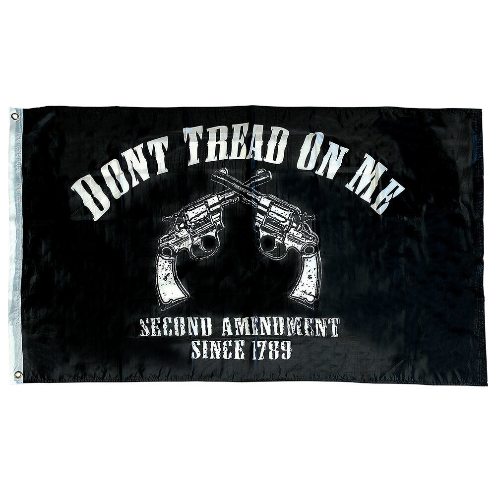 Don't Tread On Me… 2nd Amendment Flag R7248