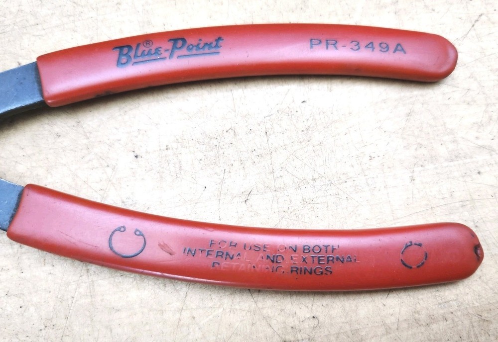 Blue Point Tools PR329A - 90° Degree Fixed Tip Convertible Snap Ring Pliers