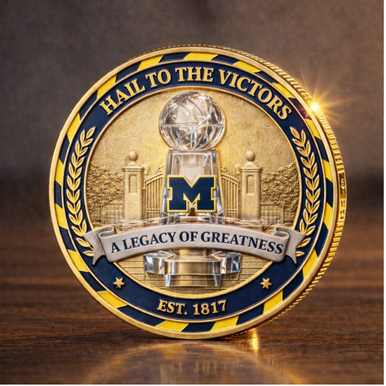 Michigan Wolverines Coin