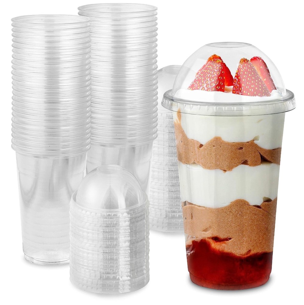 1 Plastic Round Disposable Cup