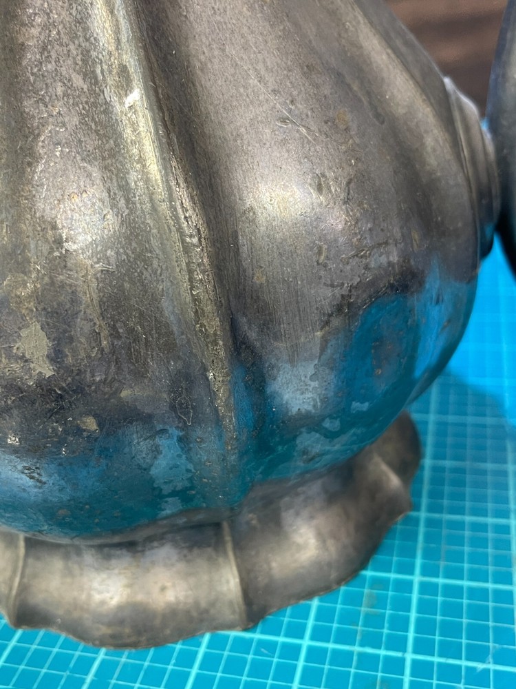 19th Century Victorian Silver Plated Large Pitcher