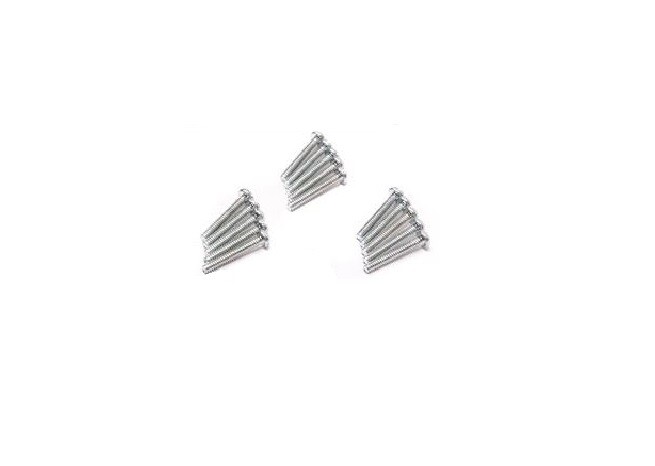 Round Head Machine Screw - 2-56 x 1/2" - 100 Pack