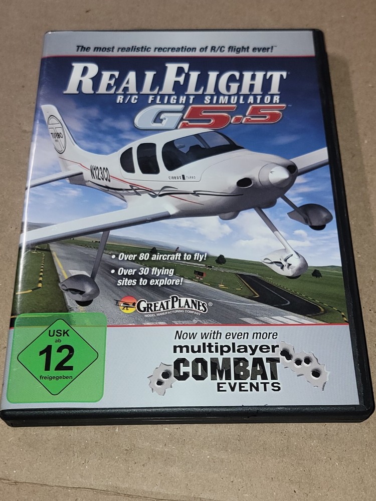 Real Flight G5.5 R/C Flight Simulator & Interlink Elite Controller by Futaba