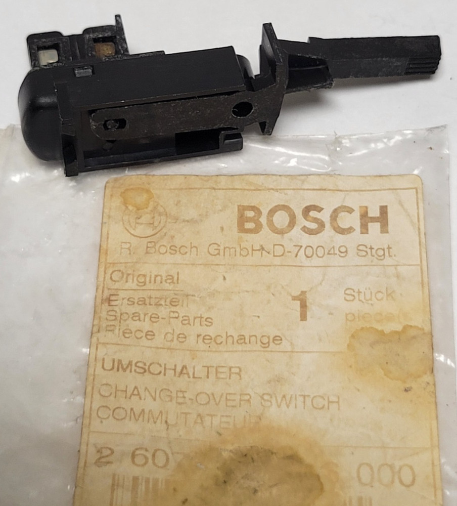 Bosch Genuine OEM Replacement Part# 2 607 200 206, Forward/Reverse Switch NOS