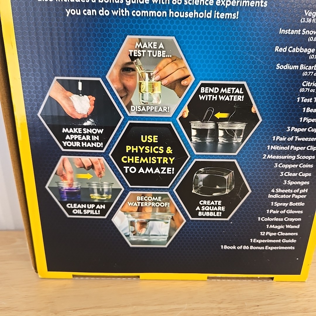 NATIONAL GEOGRAPHIC Mega Science Magic Kit – Science Kit for Kids New