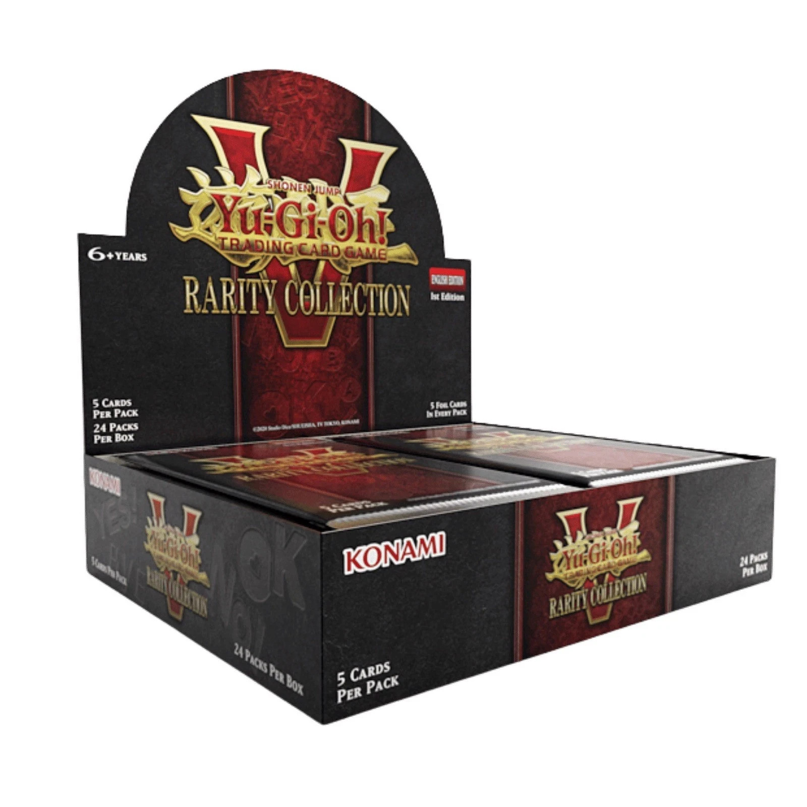 Brand New Factory Sealed Rarity Collection 5 Booster Case 4/17 Yugioh! Preorder