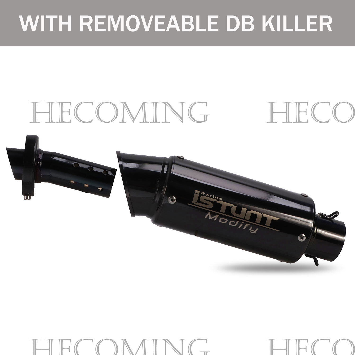 Motorcycle Full Exhaust System Slip On Muffler For Kawasaki Z125 PRO 2013-2023