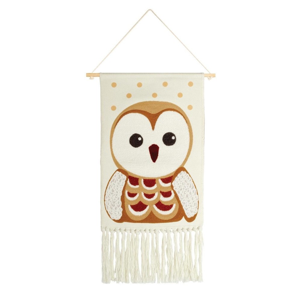 Kaplan Early Learning Owl Woven Tapestry