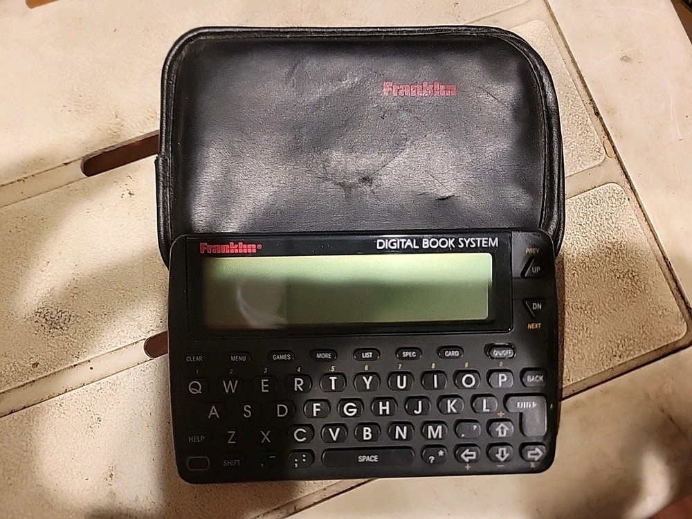 Franklin Digital Book System Model DBS-2 w/ physicians desk reference