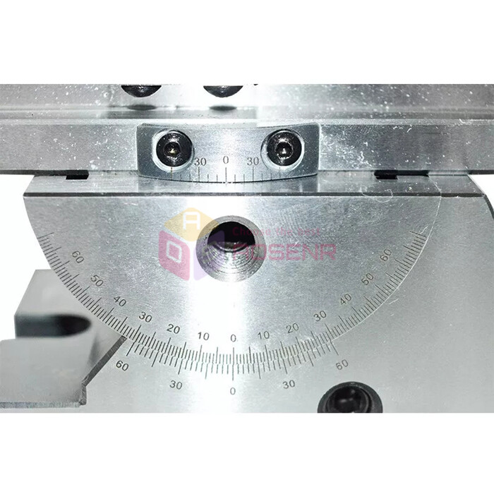 2 Inch Universal Precision Vise Angle Adjustable Flat Clamp Grinder Manual Vise