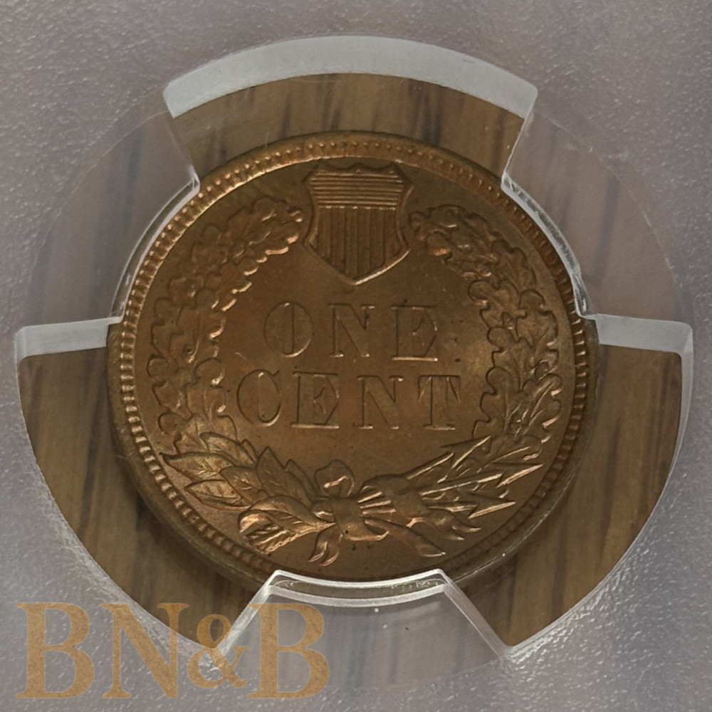 1907 Indian Head Penny PCGS MS65RD