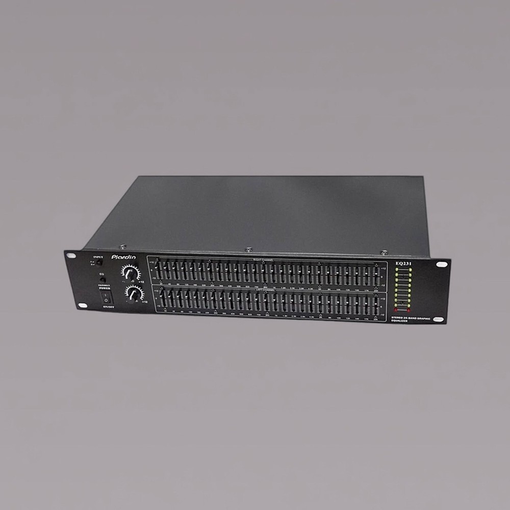 EQ231 Balanced output 50 segment EQ stereo equalizer professional spectrumO0