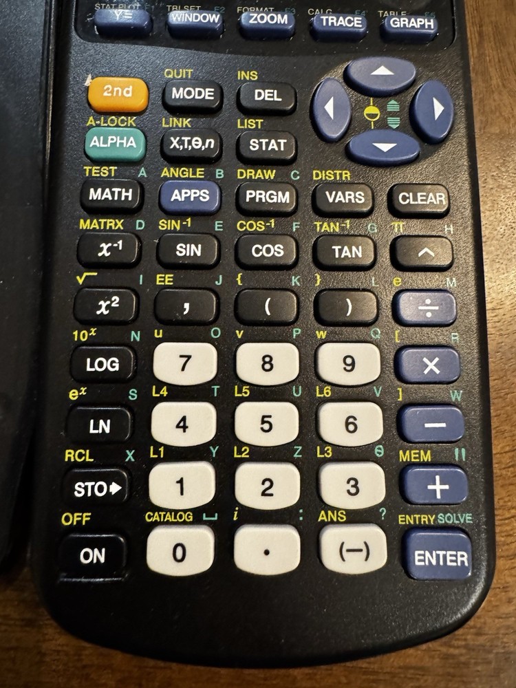 Pre Owned TI-83 Plus Texas Instruments Calculator **Untested