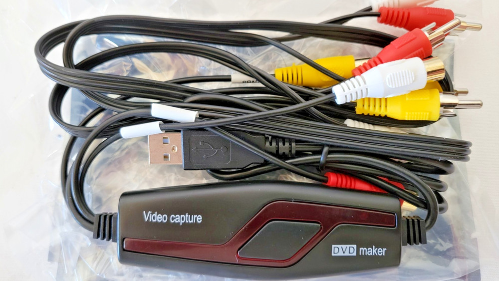Compact VHS Video Capture Device Digital Conversion: BRAND NEW, SEALED